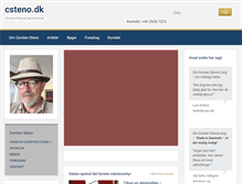 Tablet Screenshot of csteno.dk